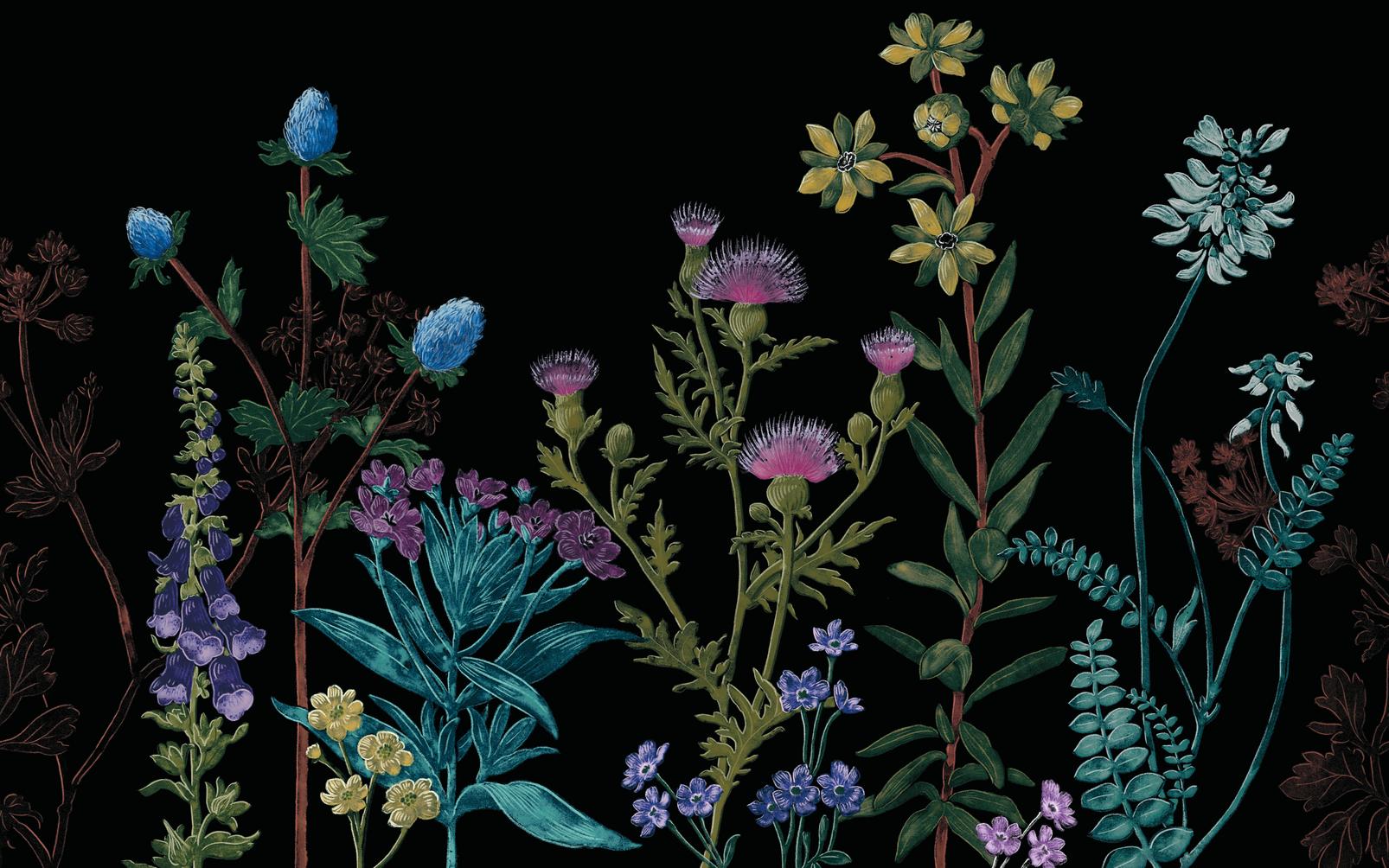 Luminous Garden Bespoke Mural