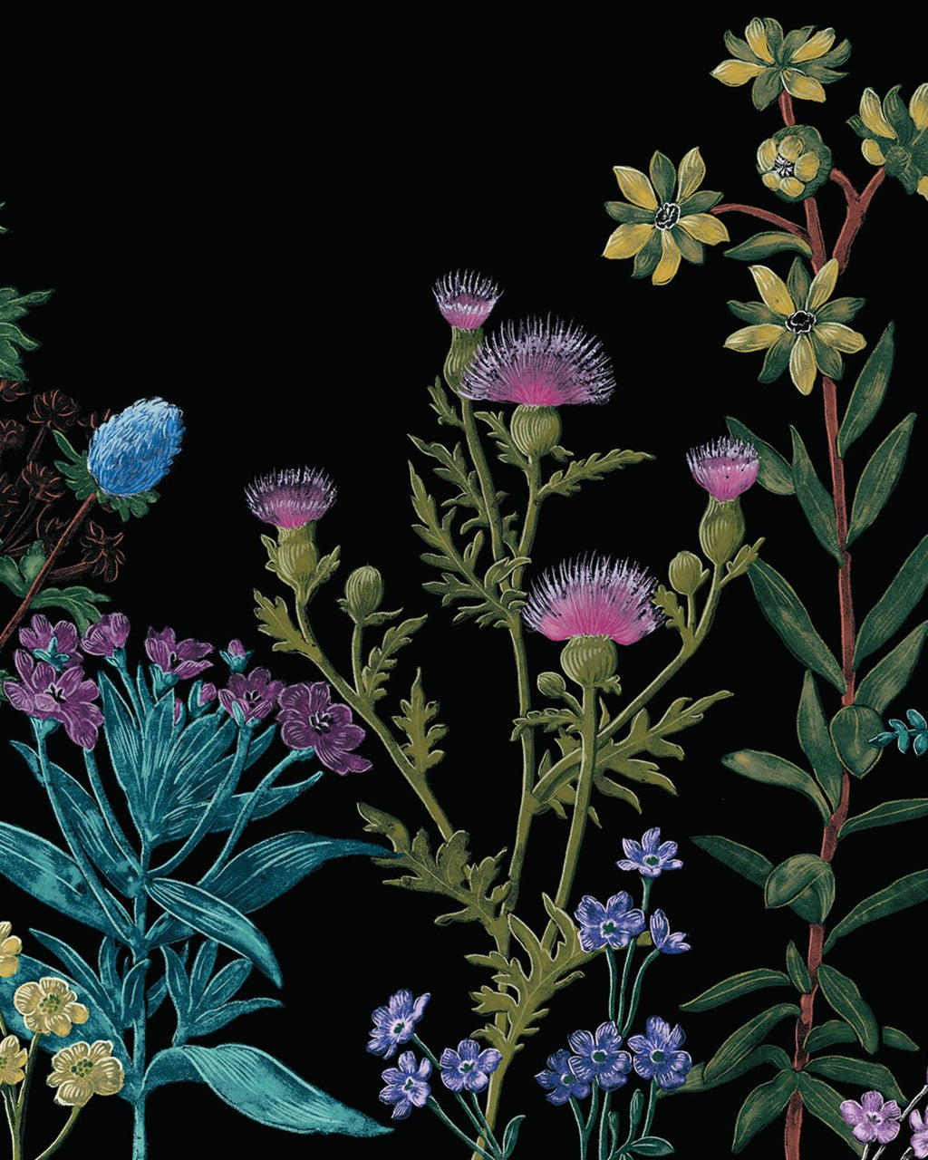 Luminous Garden Bespoke Mural
