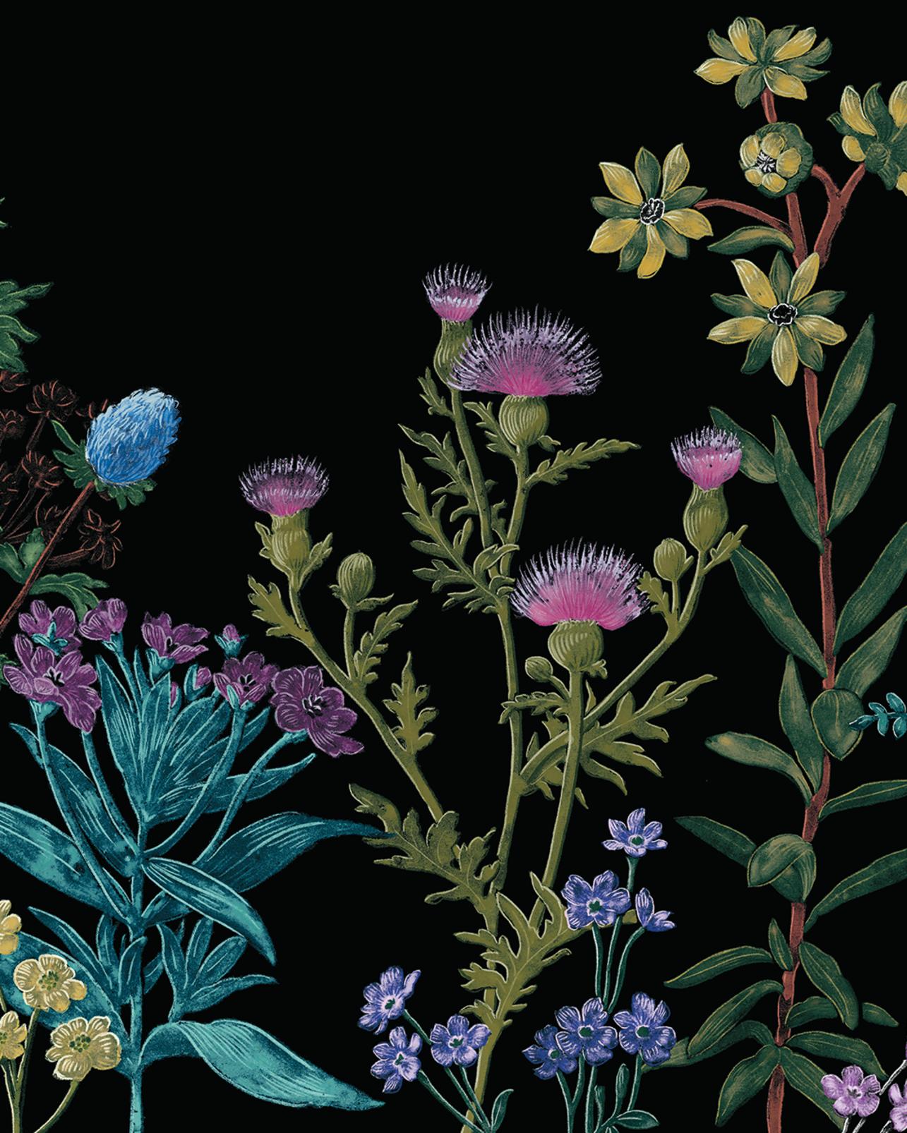 Luminous Garden Bespoke Mural