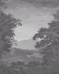 Sketch Forest Silver Bespoke Mural