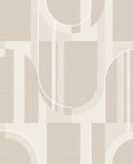 Marcia Taupe Wallpaper