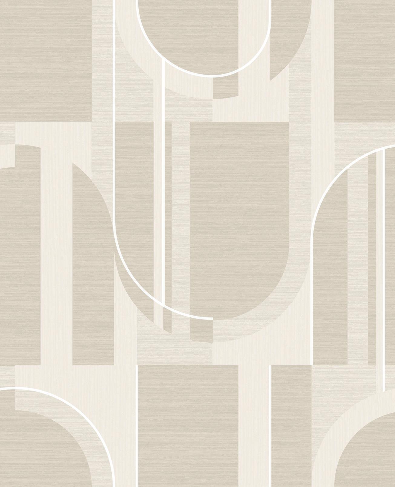 Marcia Taupe Wallpaper