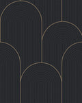 Lancet Black & Gold Wallpaper