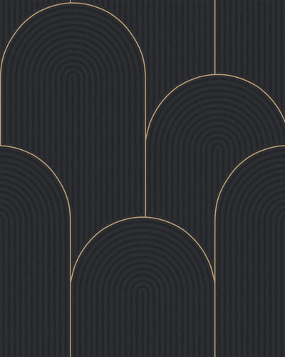 Lancet Black & Gold Wallpaper