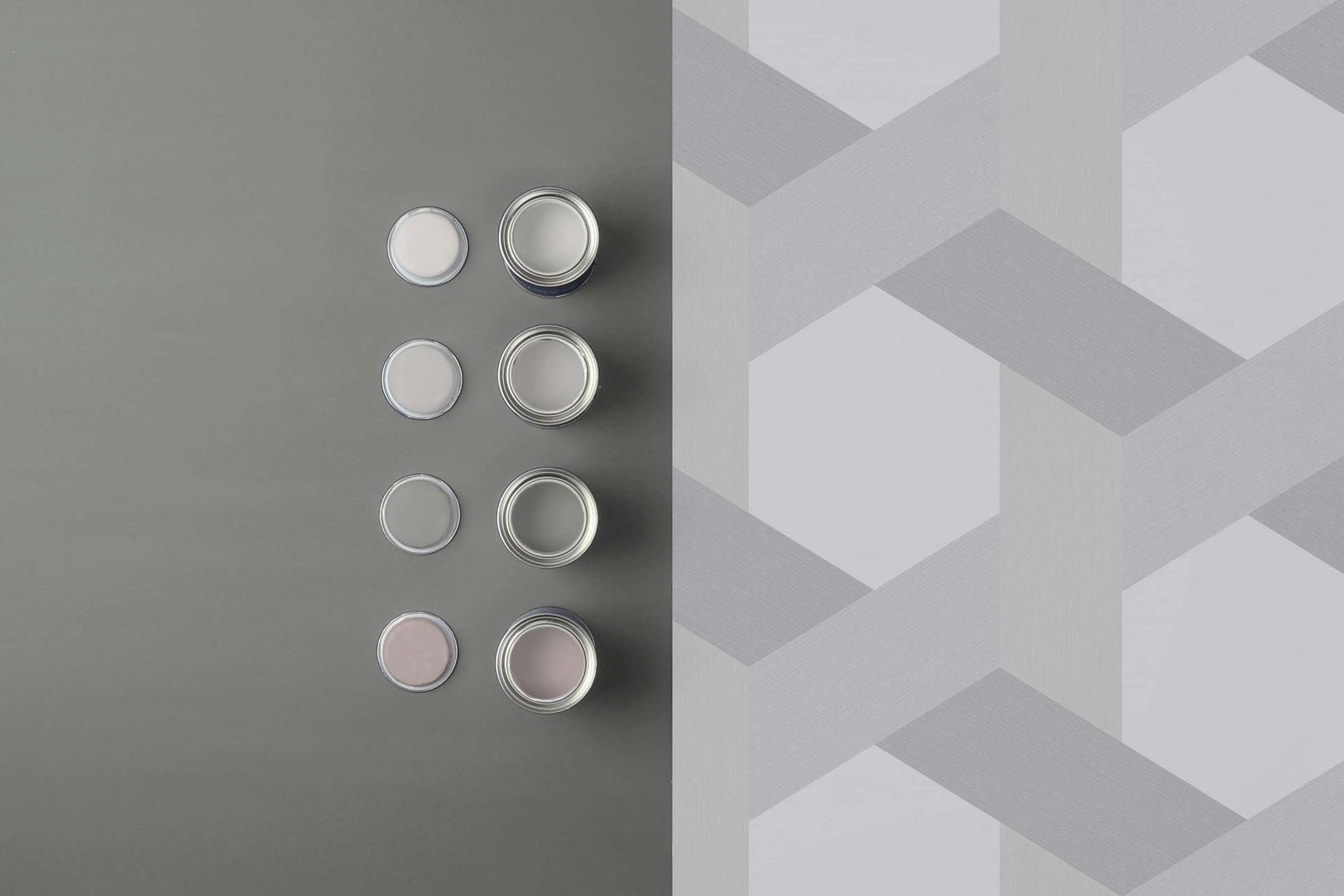 Fractal Grey Wallpaper