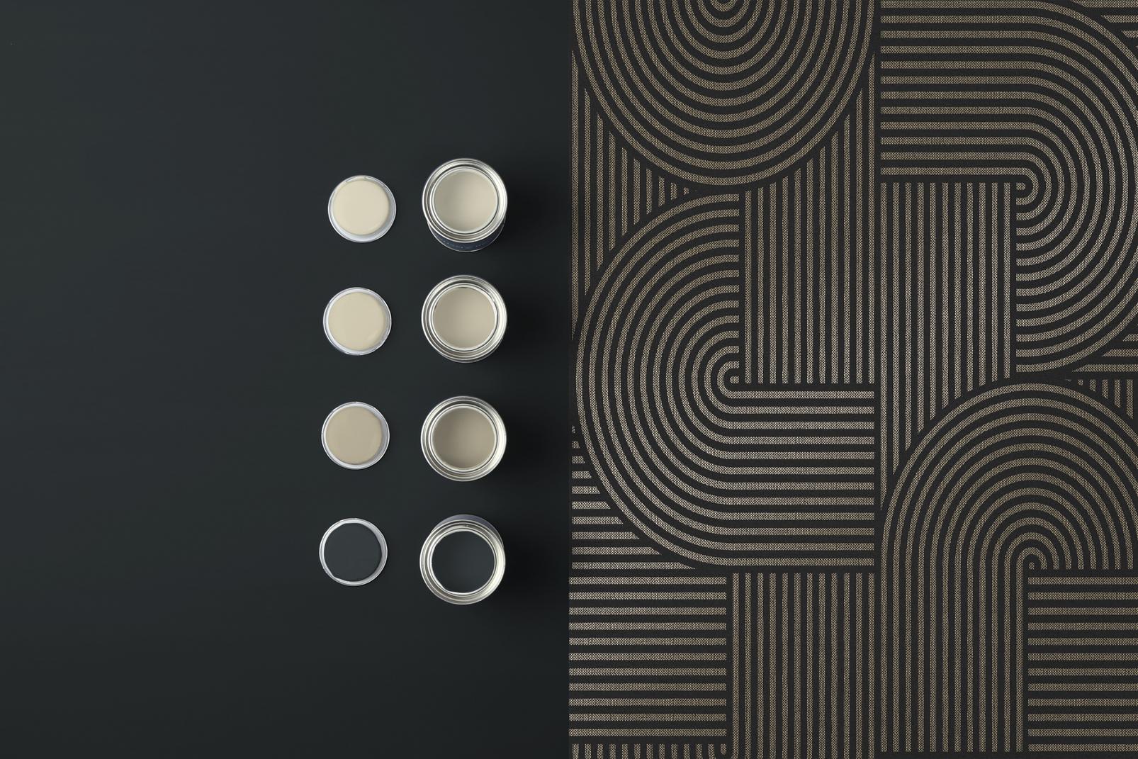 Centra Black Wallpaper