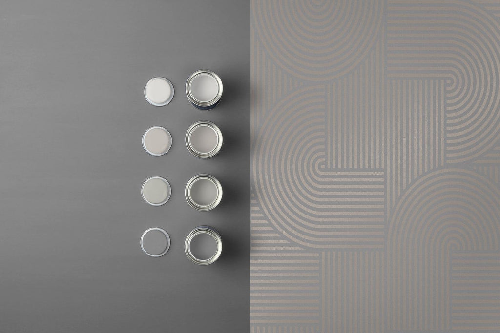 Centra Taupe Wallpaper