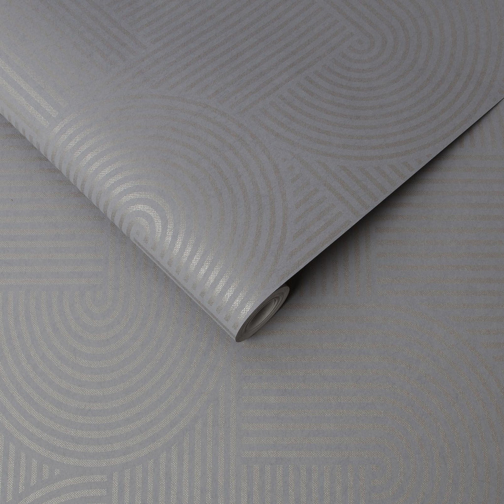 Centra Taupe Wallpaper