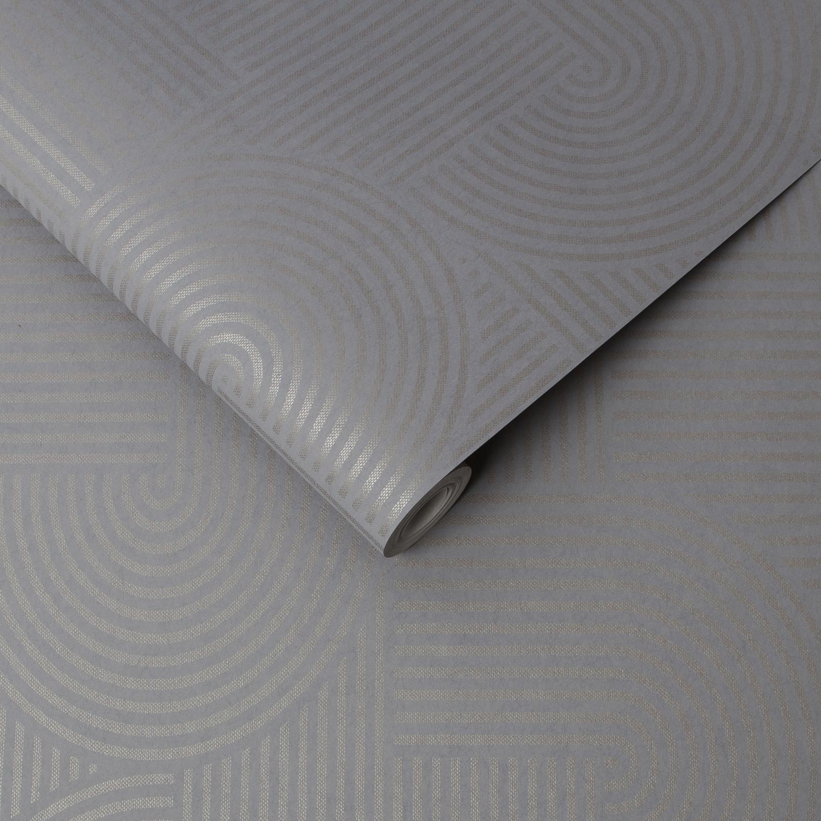 Centra Taupe Wallpaper
