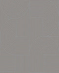 Centra Taupe Wallpaper