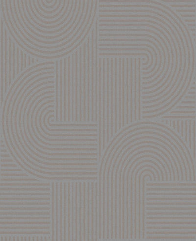 Centra Taupe Wallpaper