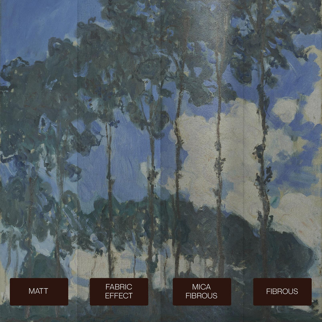 Monet Poplars on the Epte Bespoke Mural