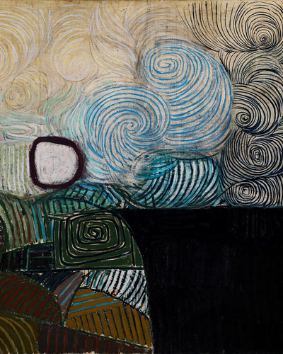 Pasmore Spiral Motif Bespoke Mural