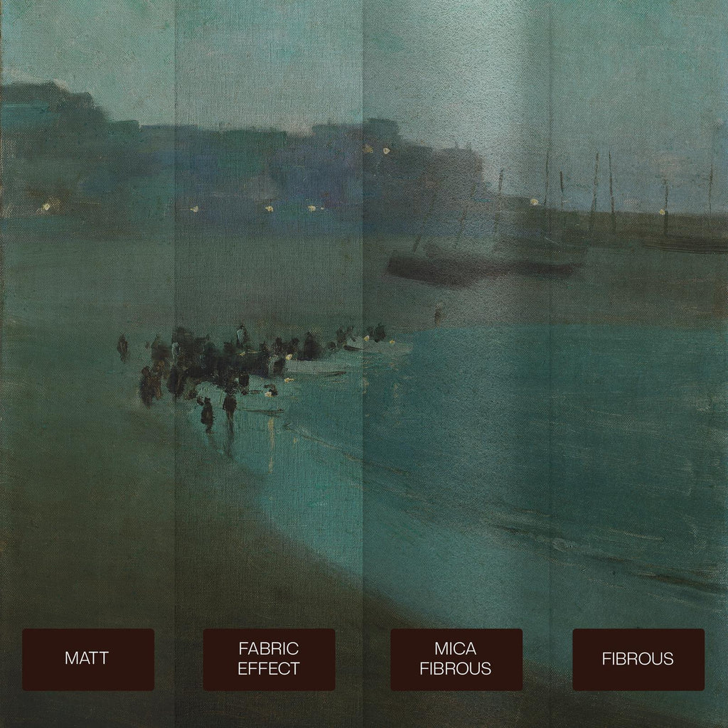 Osborn Beach at Dusk Bespoke Mural