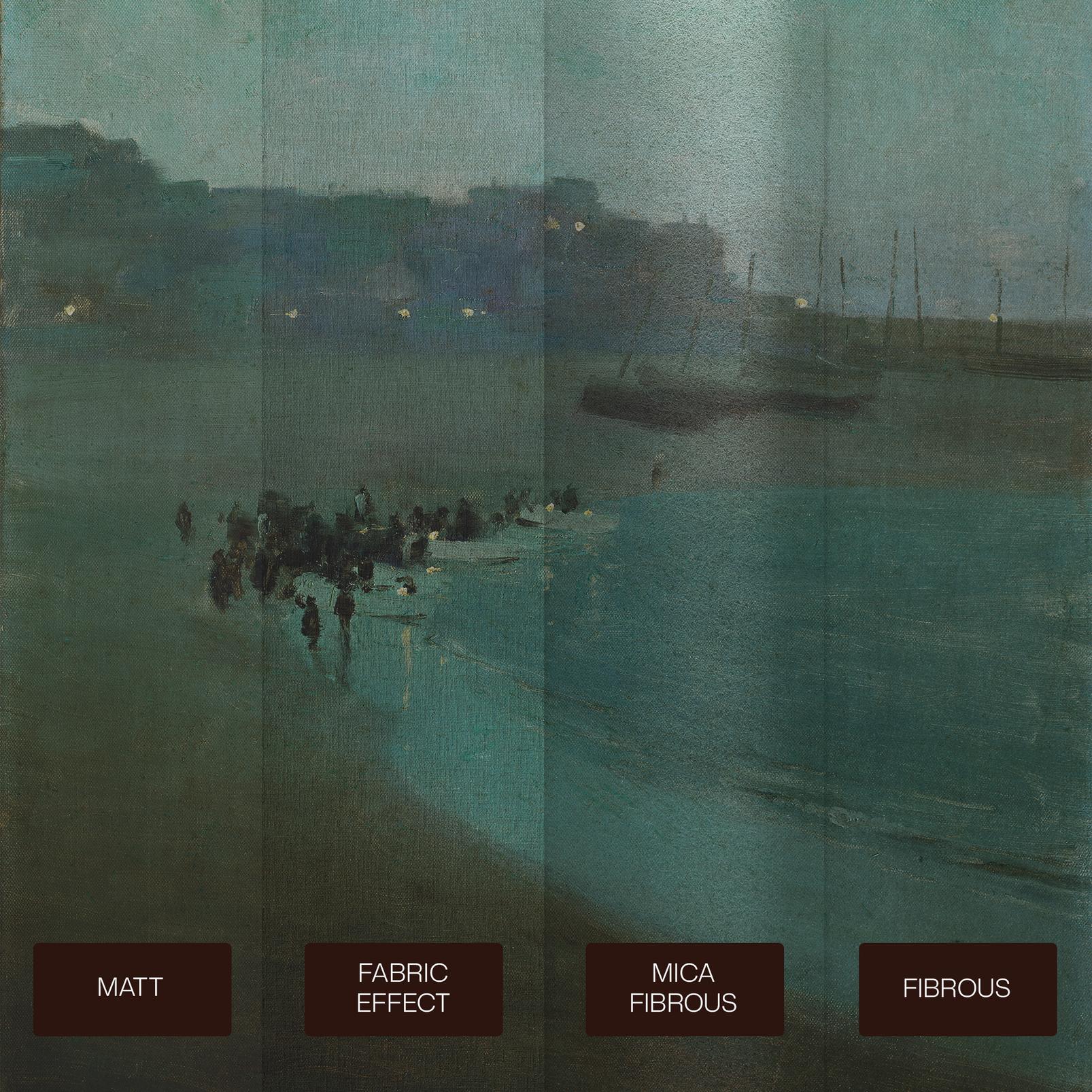 Osborn Beach at Dusk Bespoke Mural