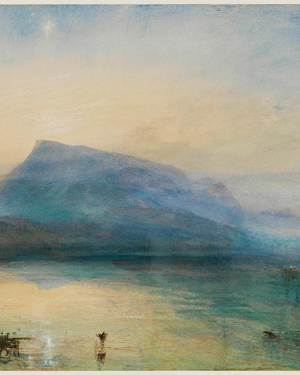Turner The Blue Rigi Bespoke Mural