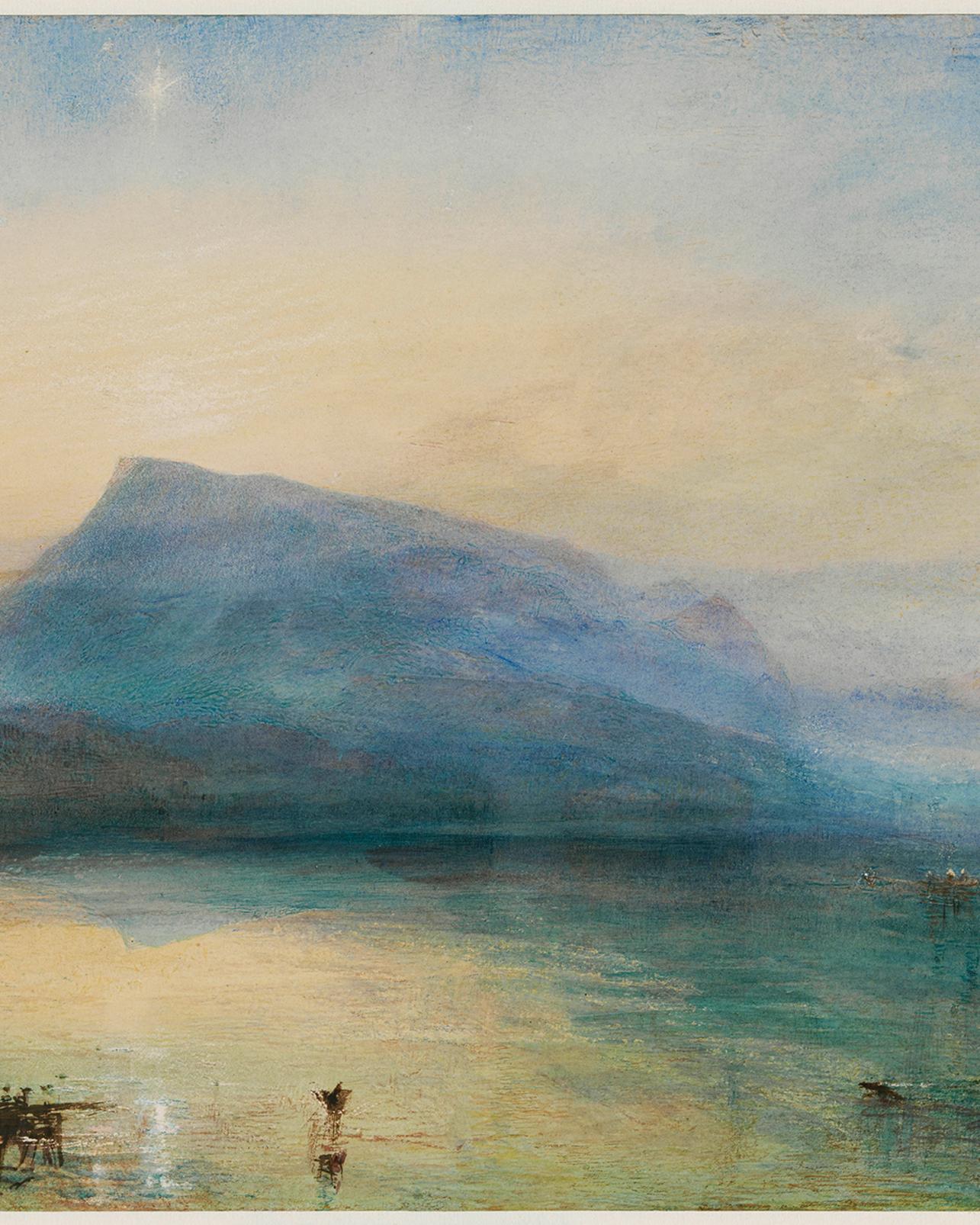 Turner The Blue Rigi Bespoke Mural