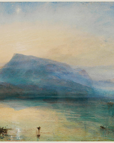 Turner The Blue Rigi Bespoke Mural