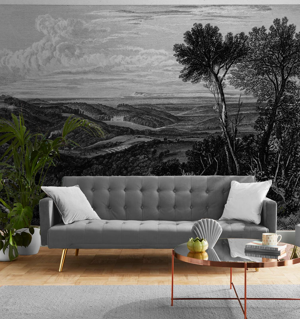 Turner The Vale of Ashburn Bespoke Mural