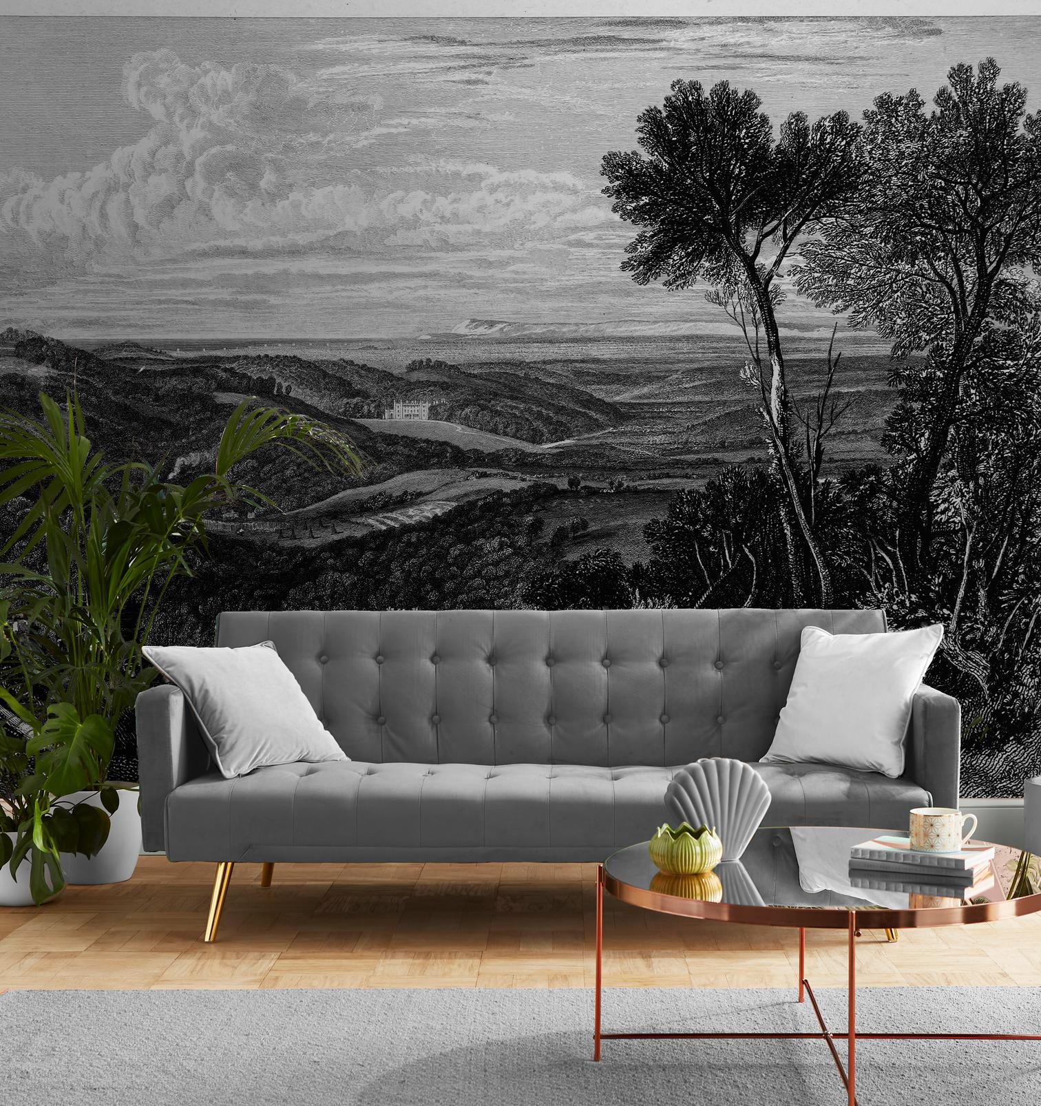 Turner The Vale of Ashburn Bespoke Mural