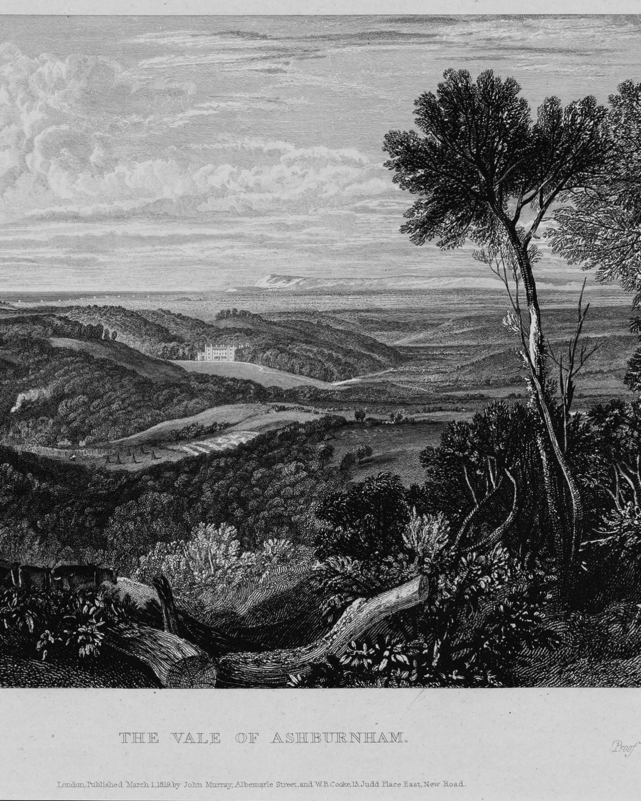 Turner The Vale of Ashburn Bespoke Mural