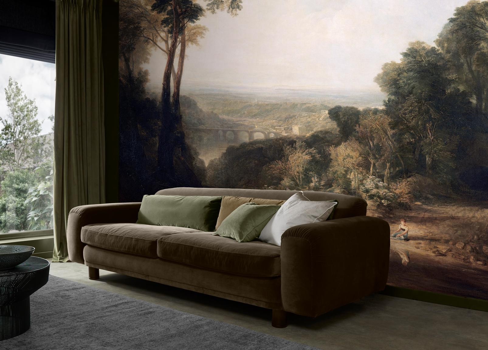 Turner Crossing the Brook exhibited Bespoke Mural