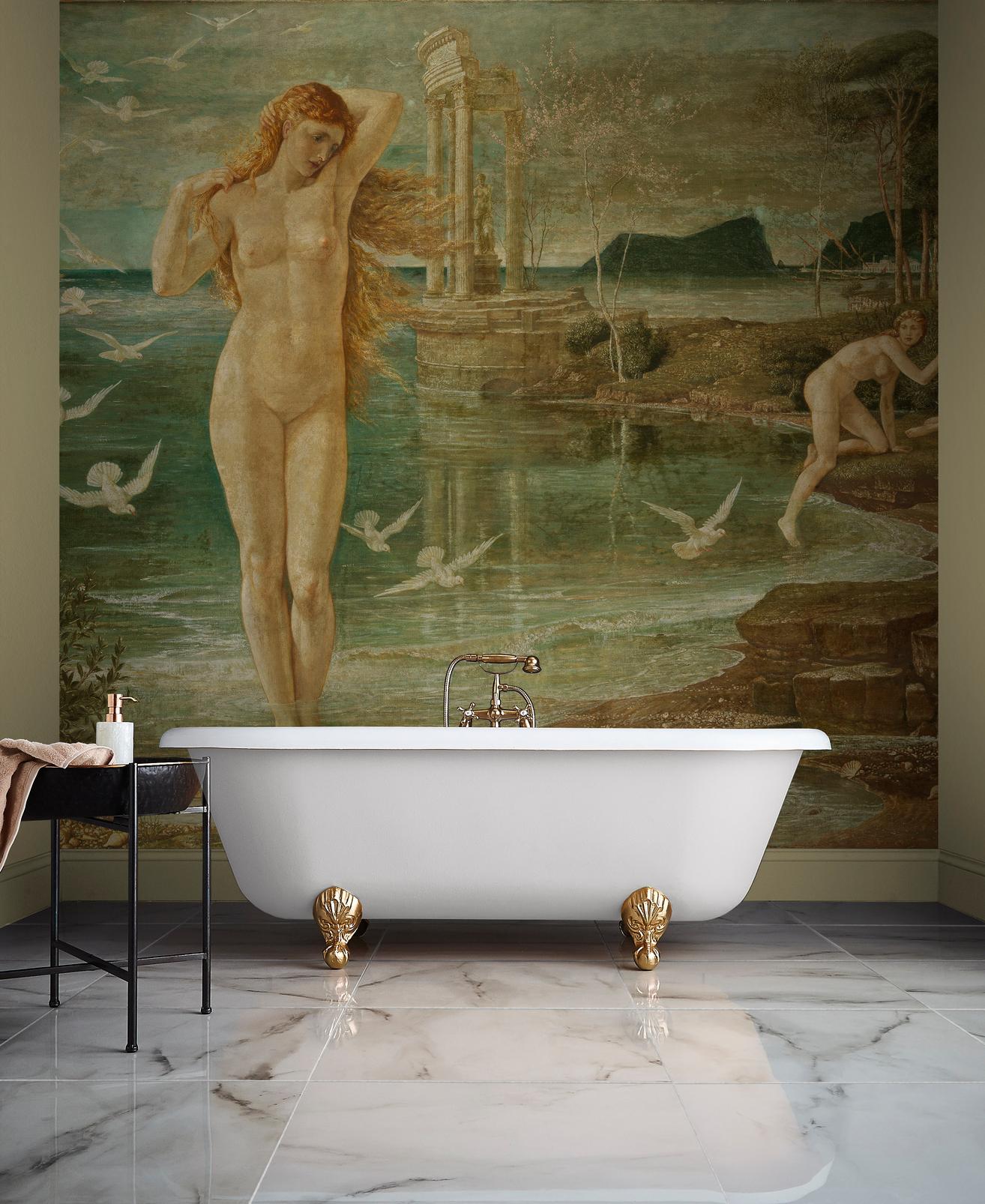 Crane The Renaissance of Venus Bespoke Mural