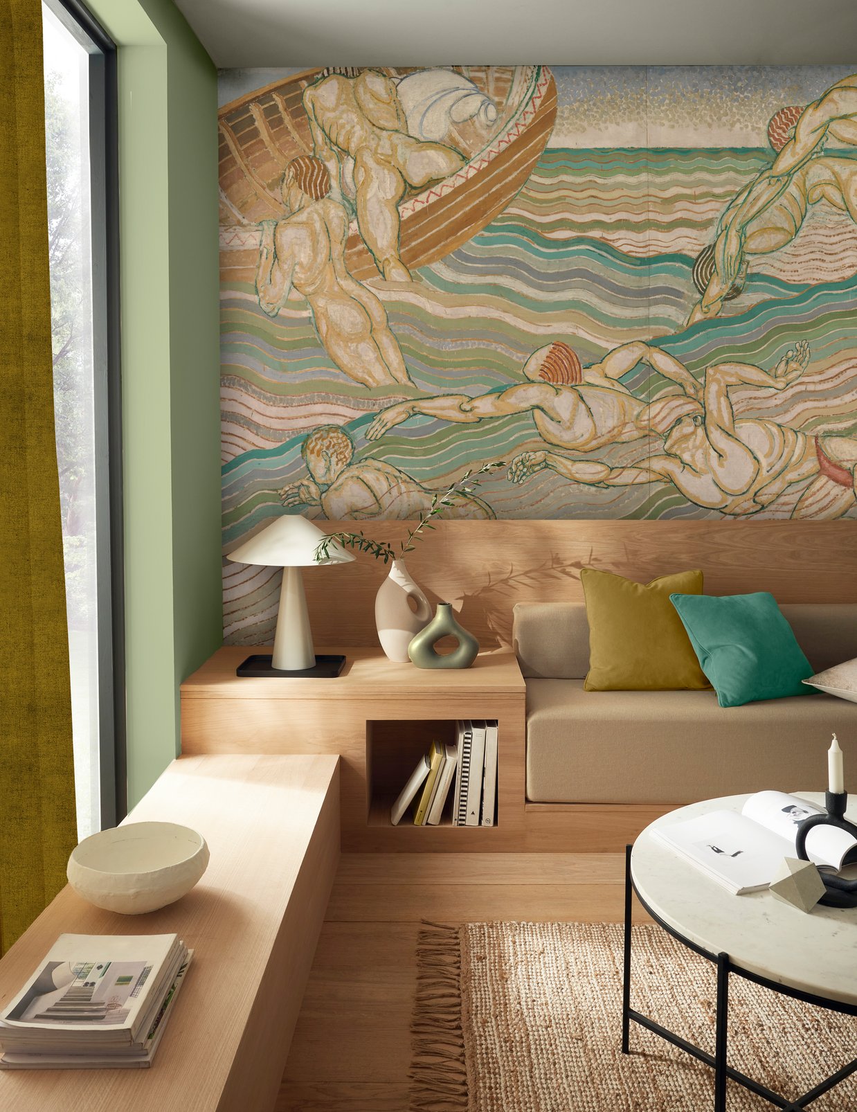 Grant Bathing Bespoke Mural