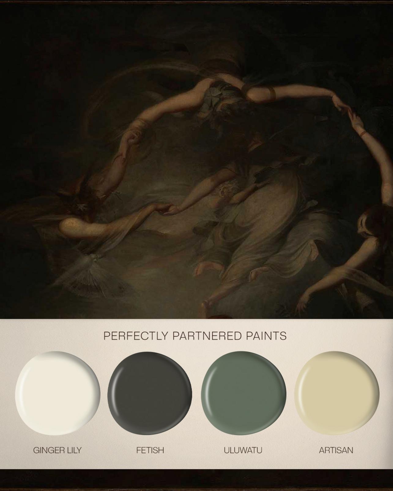 Fuseli The Shepherd's Dream Bespoke Mural
