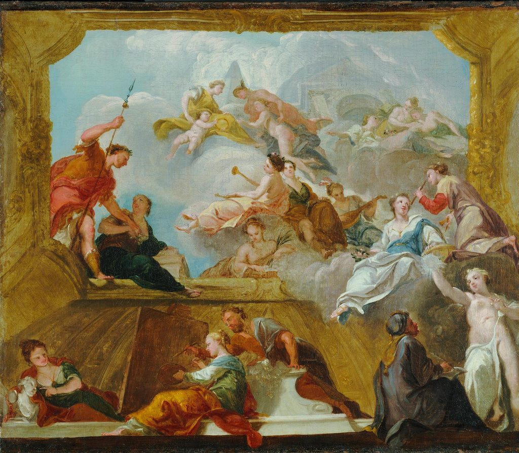 Sleter A Representation of the Liberal Arts Bespoke Mural