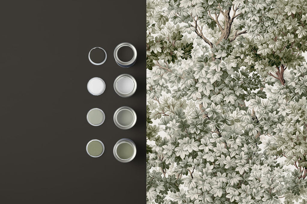 Coppice Sage Wallpaper