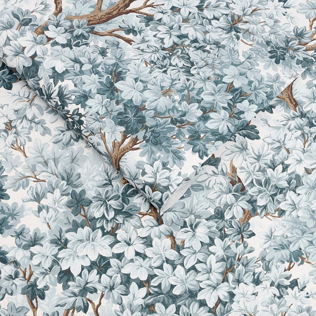 Coppice Blue Wallpaper