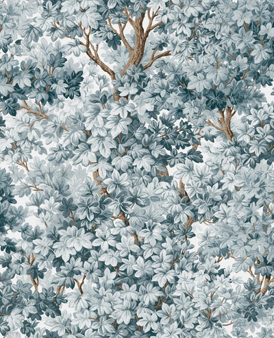 Coppice Blue Wallpaper