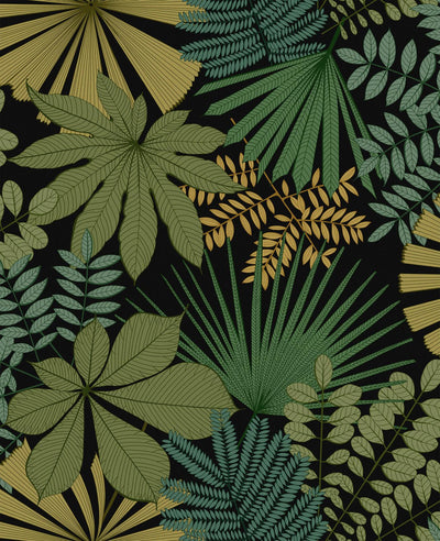 Bohemia Black Wallpaper