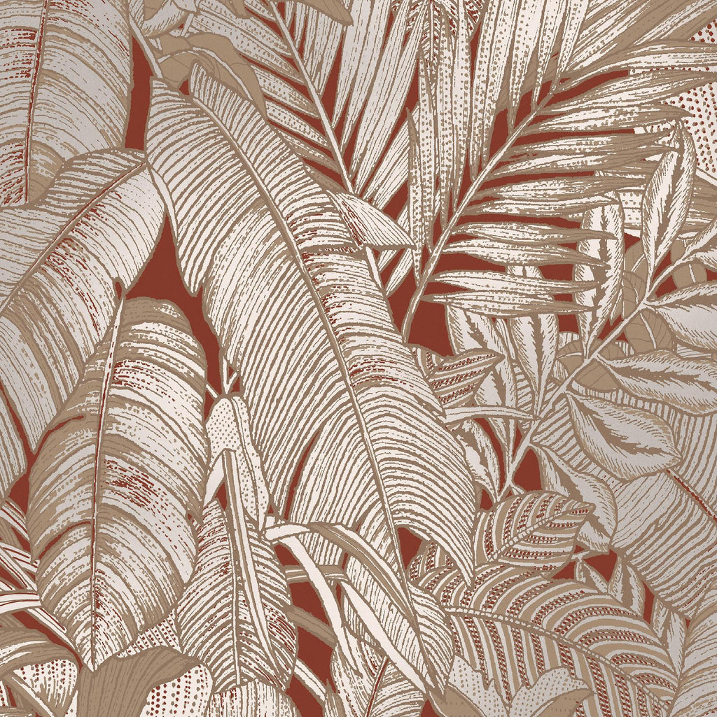 Paradys Alizarin Wallpaper