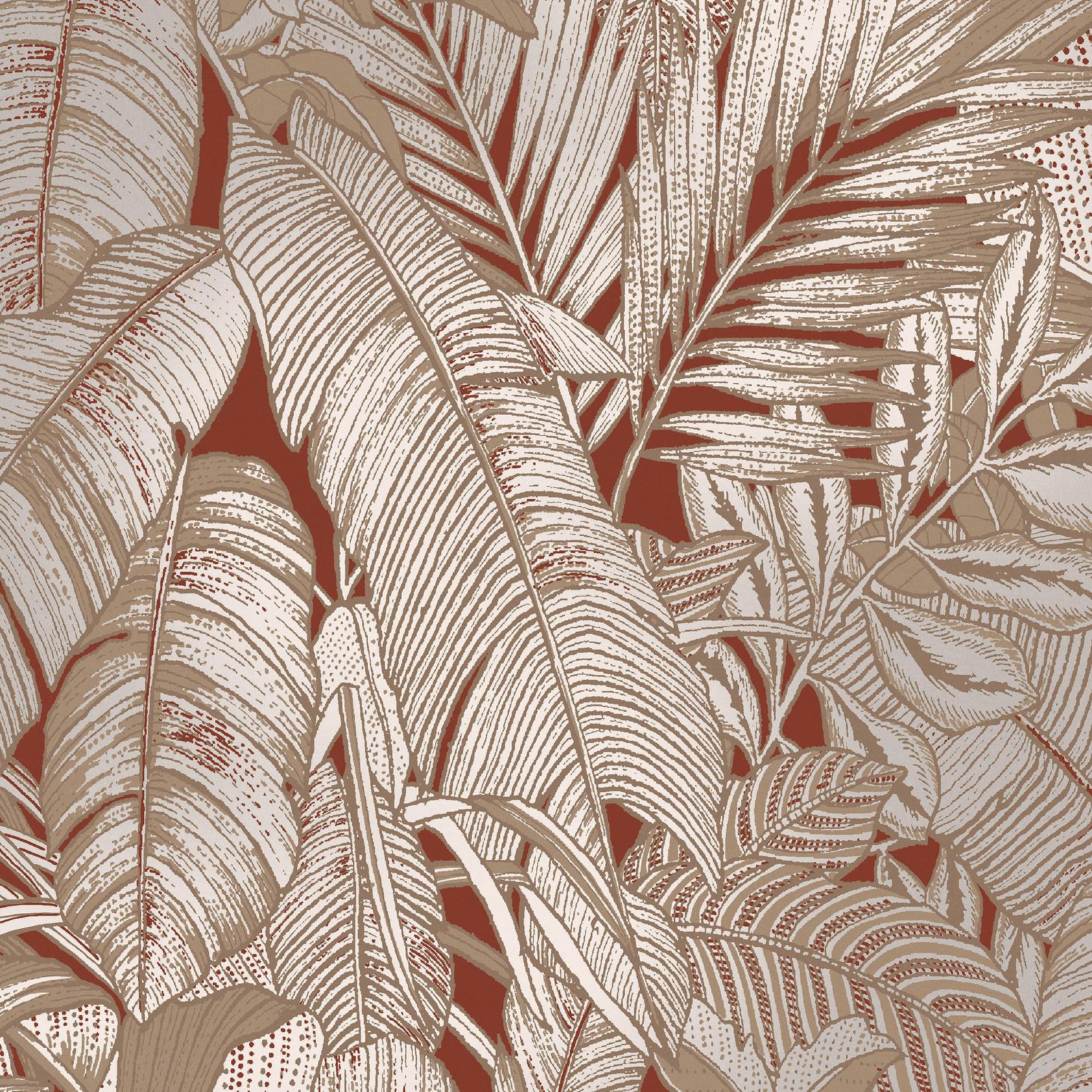 Paradys Alizarin Wallpaper