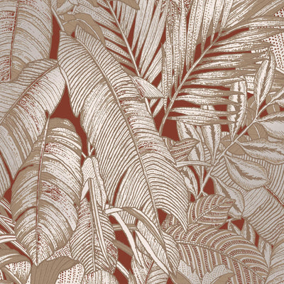 Paradys Alizarin Wallpaper