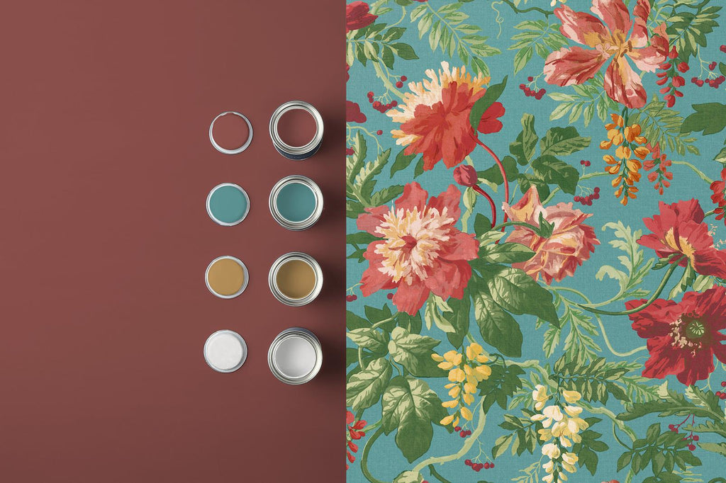 Florenzia Botanico Wallpaper