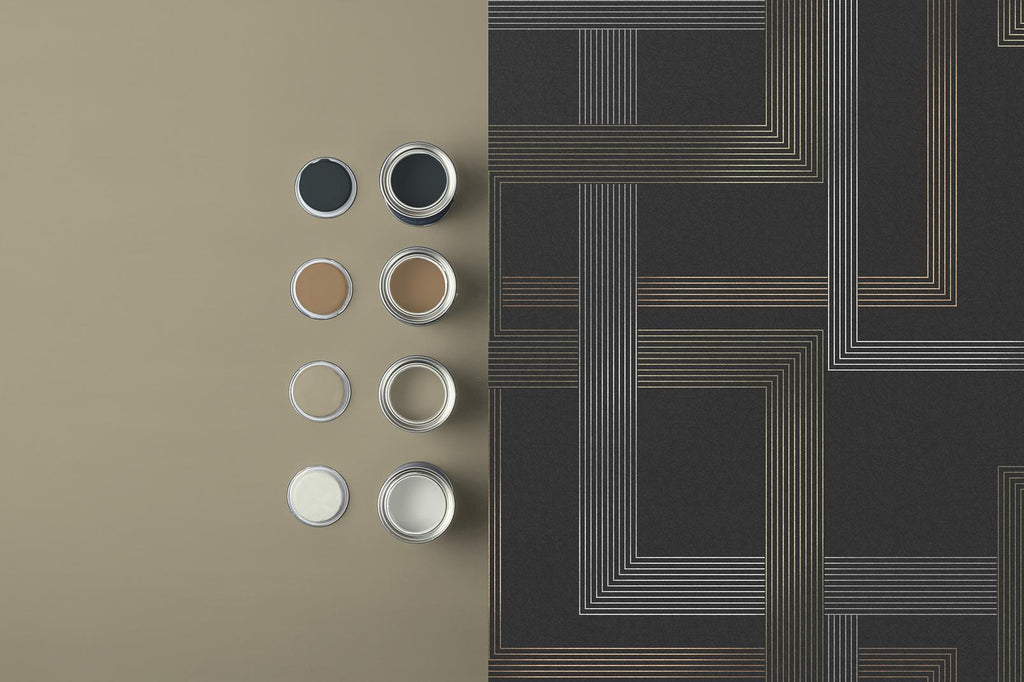Entwine Charcoal Wallpaper