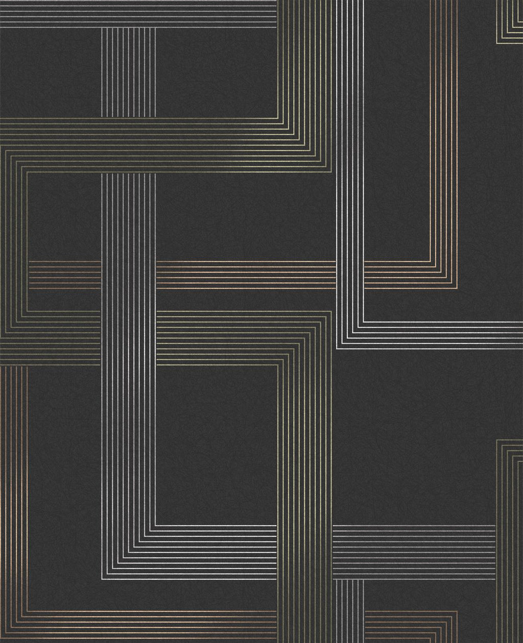 Entwine Charcoal Wallpaper