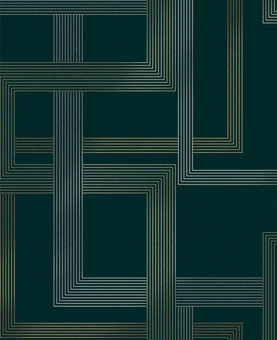 Entwine Emerald Wallpaper