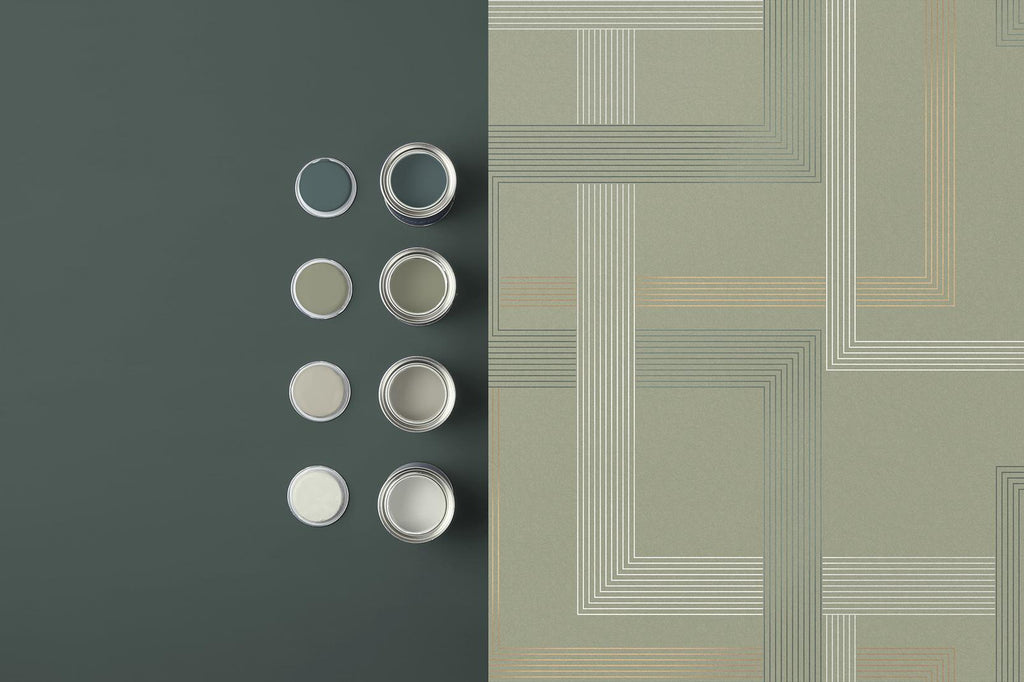 Entwine Sage Wallpaper