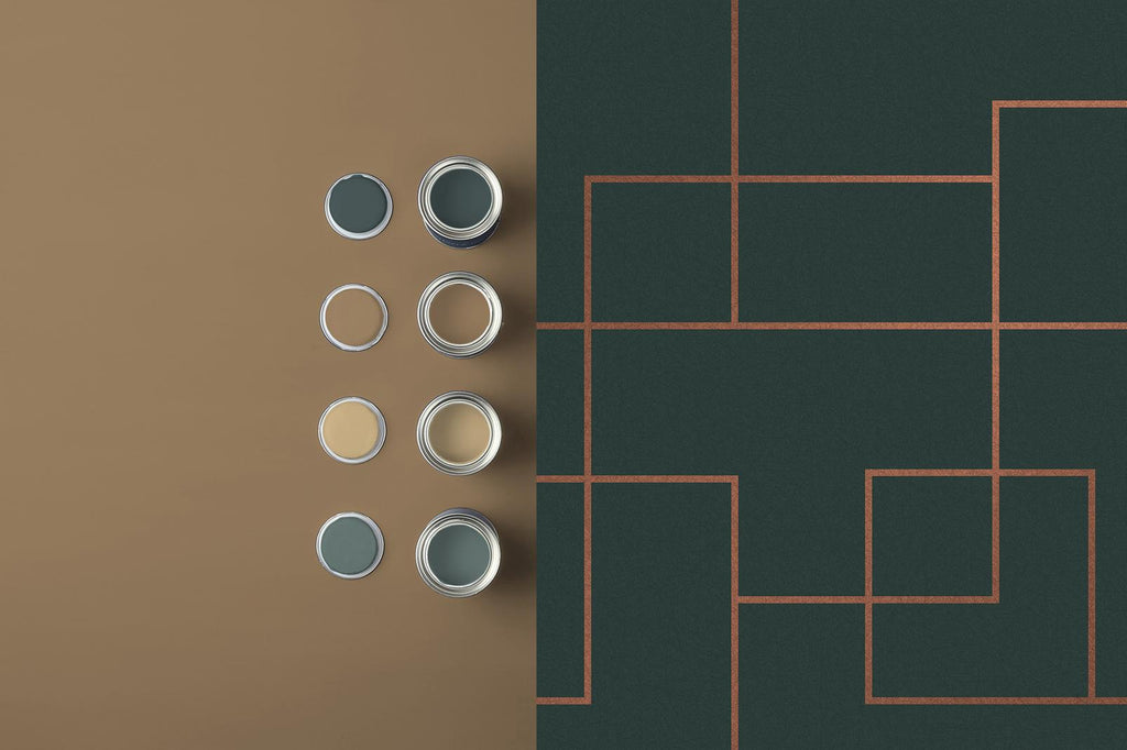 Primo Teal Wallpaper