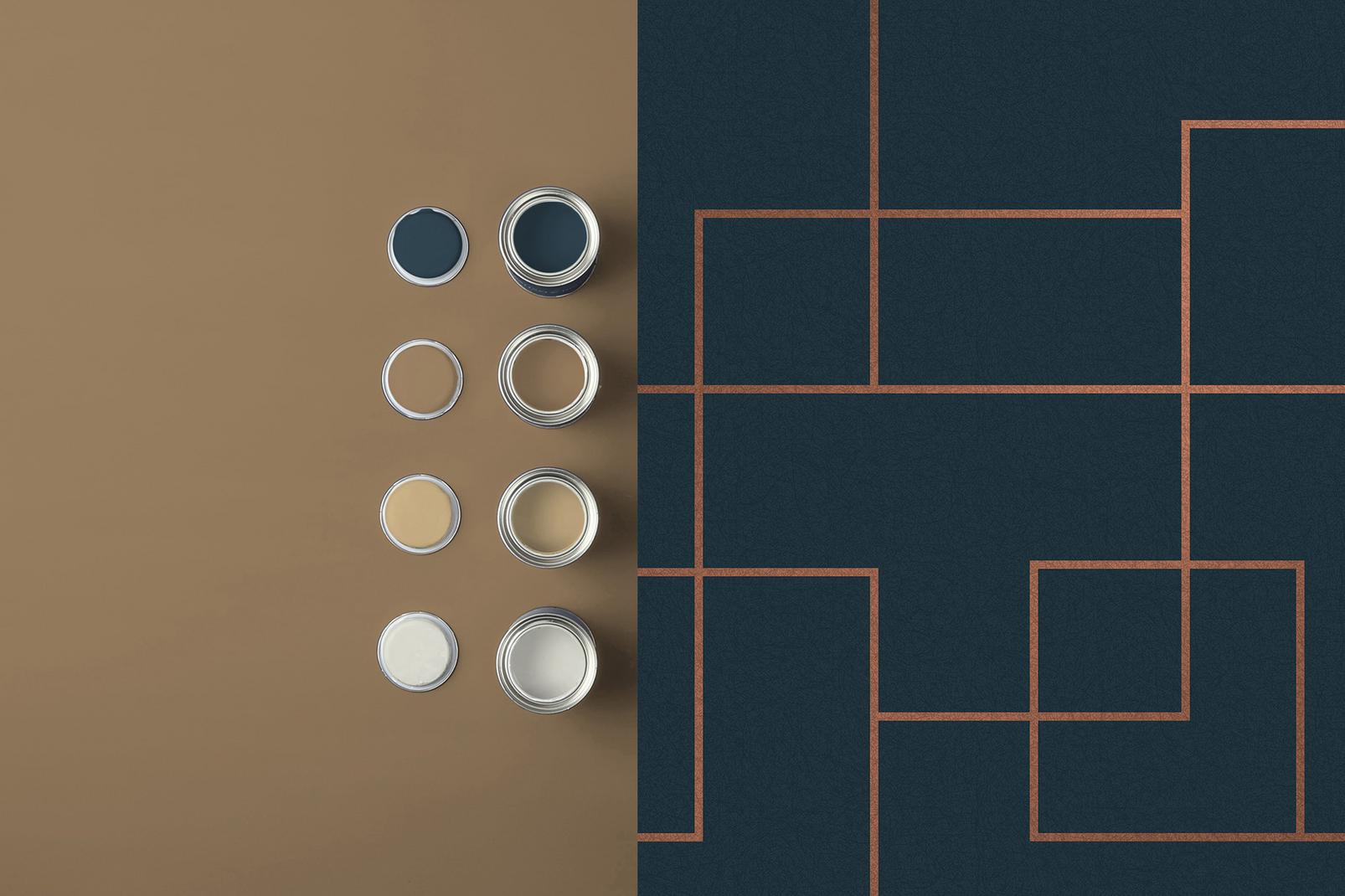 Primo Navy Wallpaper