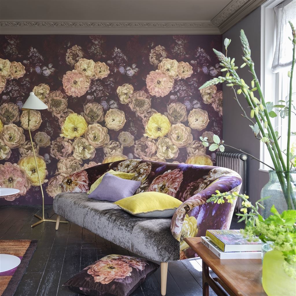 Le Poeme De Fleurs Rosewood (Scenes and Murals)