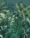 Congo Teal Bespoke Mural
