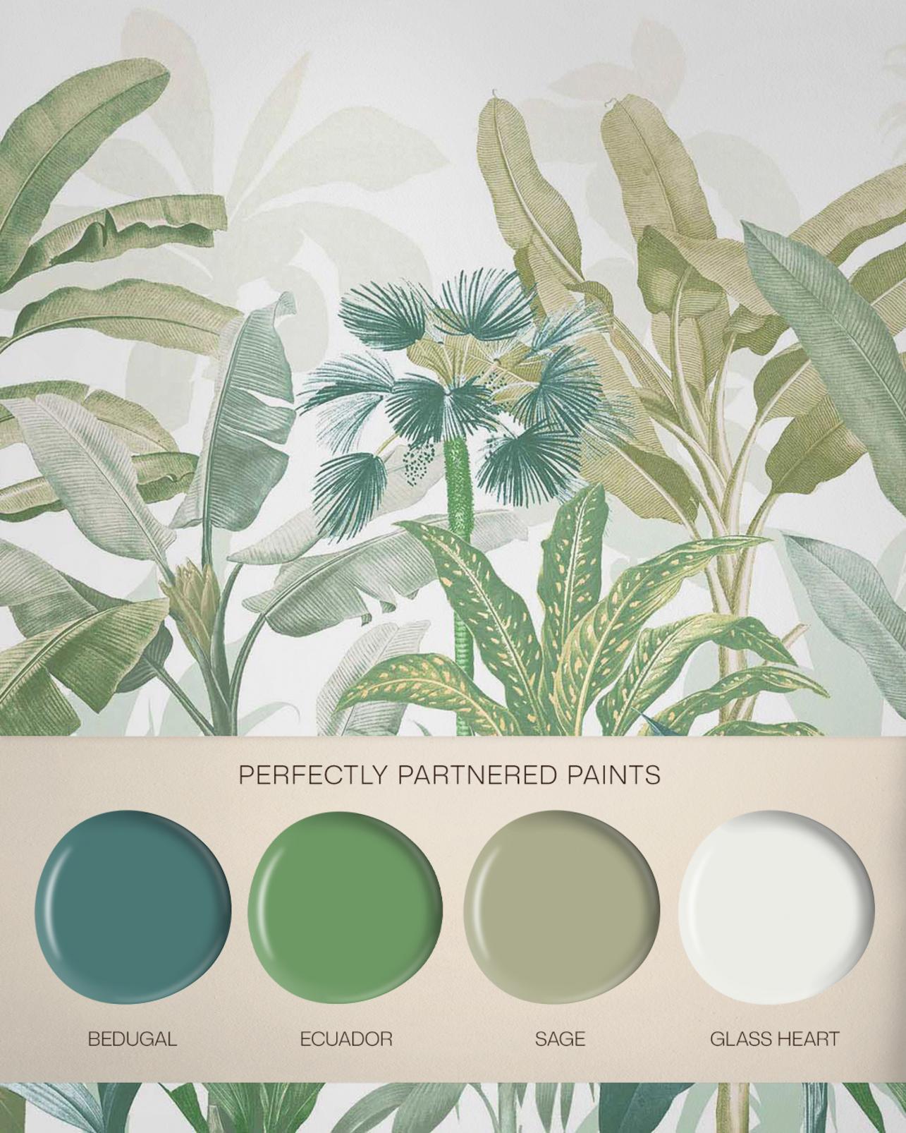 Congo Sage Bespoke Mural