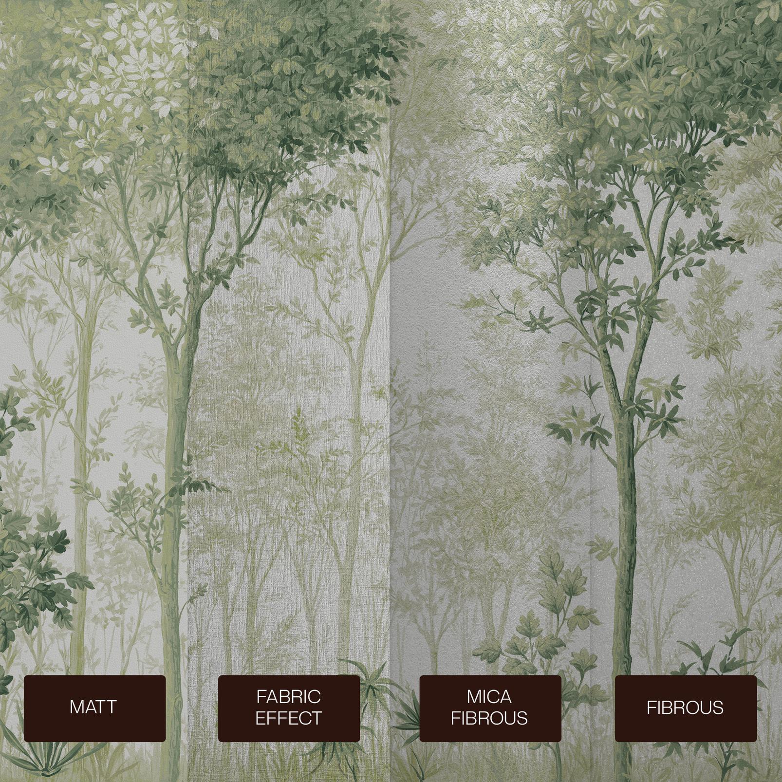 Coppice Forest Sage Bespoke Mural