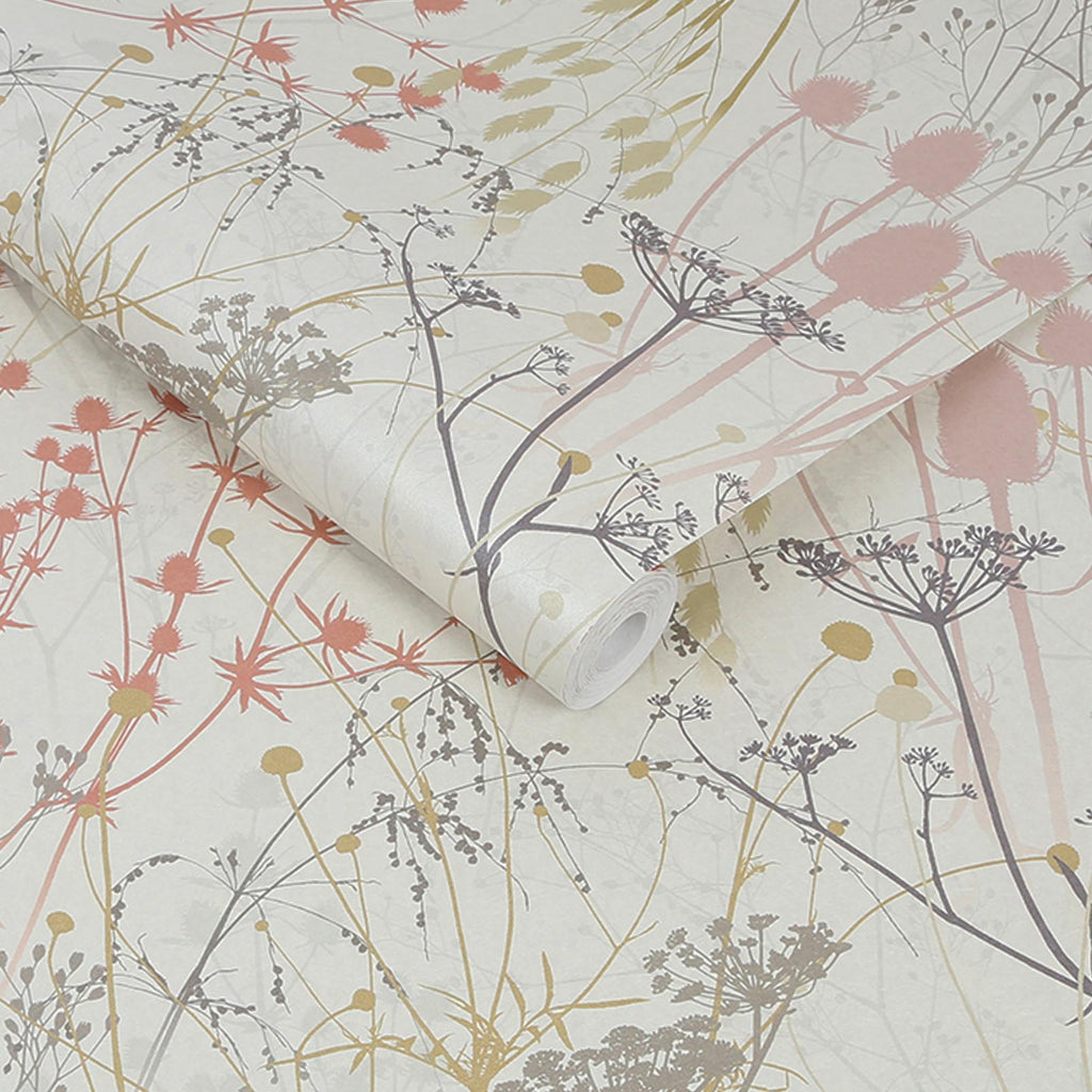 Summer Border Shell Wallpaper by Clarissa Hulse