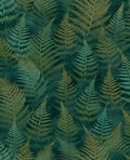 Woodland Fern Emerald Wallpaper by Clarissa Hulse